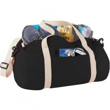 Logotrade promotional item image of: Cochichuate cotton barrel duffel bag 25L